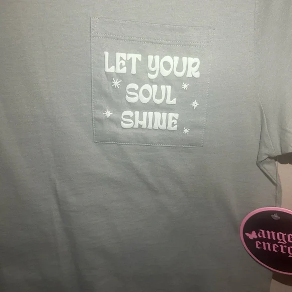 🆕 Infinite Dreamer Graphic Tee by angel energy Bubble Letters NWT - Picture 13 of 14